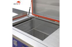 China Heat Exchanger Ultrasonic Vessel Cleaning Machine 260L Large Capacity Clean Radiator supplier