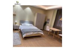China Factory Customized Project Hotel Bed Five Star Hotel Furniture Set supplier
