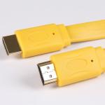 Flat Audio Link Cable HDMI wire , usb audio cable Customized Length for sale