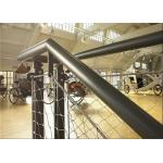 304/316 Sliver Stainless Steel Fence Mesh Easy Maintenance for Stair protection
