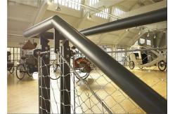 China 304/316 Sliver Stainless Steel Fence Mesh Easy Maintenance for Stair protection supplier