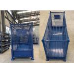 Extended Stillage Lockable Pallet Cages For Lifting Full Wire Mesh 3000Kg