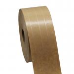 Reinforced Water Activated Kraft Paper Tape With 3 Thread Nylon Yarn
