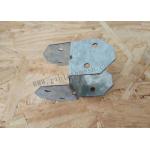 1.2mm Galvanized Wooden Connectors Metal Nail Plate For Wood Construction for sale