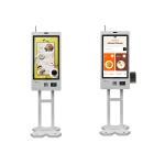 LED 23 Payment Terminal Kiosk For Mcdonald'S / Kfc / Restaurant for sale