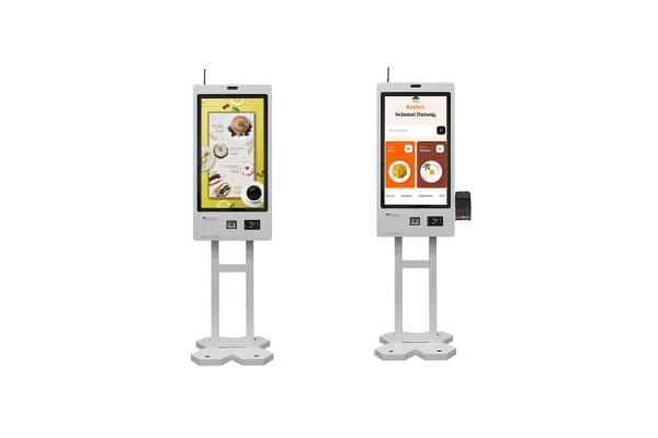 LED 23 Payment Terminal Kiosk For Mcdonald'S / Kfc / Restaurant
