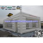 0.45mm PVC  Promotional Inflatable Camping Tent  Clear Window With Structure for sale