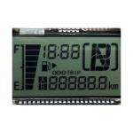 High  Quality Custom HTN LCD Display Eight Shape Monochrome 7 Segment Graphic LCD Screen For Motorcycle Instruments for sale