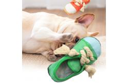 China Shoes Shape All Weather Muttluks Dog Biting Toys supplier