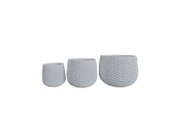 China Modern Fiber Cement Pot Frost Resistant And Character Design For Plants supplier