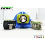 2.96W 18000lux 6.8Ah Wireless Cap Lamp For Underground Mine for sale