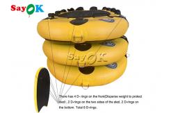 China Floating Mat Rescue Inflatable Surfing Board 68.9*37.4*5.9 Inches supplier