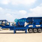 200TPH Mobile Cone Crusher Hard Rock Quarrying Portable Cone Crusher for sale