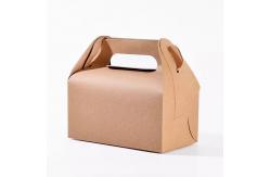 China Pantone Customized Food Packaging Box Greaseproof Folding Paper Box Varnishing supplier