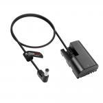 Alvin's Cables LP-E6NH Dummy Battery to DC Power Cable for Canon-R5C Camera, EOS R7 R6 R 90D 80D 7D Mark II 7D 70D6D 60D 5D Mark IV 5DS Camera, 50cm/19.7inches for sale