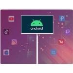 Qtenboard Portable TV Tablet LED Backlight White for Checkout Line Entertainment