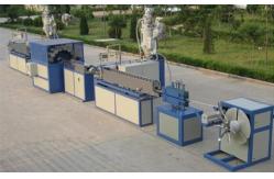 China PVC Soft Pipe Plastic Extrusion Line / Fiber Reinforced Soft Pipe Making Machine supplier