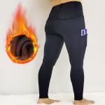 Belt Loop Horse Riding Compression Pants Polyester Winter Riding Breeches Full Seat for sale