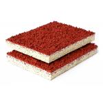 IAAF 13mm Thickness Prefabricated Tartan Rubber Running Track Material In Roll for sale