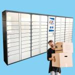 Stainless Winnsen Automated Parcel Lockers Self Pick Up Electronic Smart Cabinet for sale