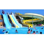 Swimming Pool Accessories Water Play Kids Fiberglass Tube Spiral Water Slide for sale