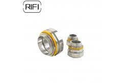 China Zinc Liquid Tight Flexible Conduit Straight Connector Bond To Boxes And Enclosures supplier