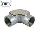 Hot Dipped Galvanised GI Conduit Fittings 20mm Conduit Elbow BS4568 Fittings for sale