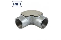 China Customize Galvanized Pipe Elbow Electrical Conduit Steel Conduit Inspection Elbow supplier