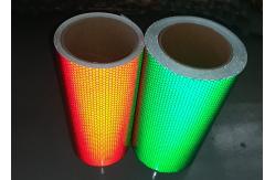 China Conspiciuity High Intensity Grade Reflective Sheeting , Pvc Reflective Sheet In Reflective Material supplier