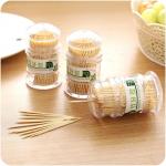 Biodegradable Bamboo Toothpicks Individual Box Packed for sale