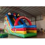 Inflatable Crazy Bird Toddler Water Slide , Attractive Jumping Castle Water Slide for sale