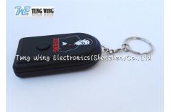 China Non - Toxic Black Car Sound Music Keyring Battery Replaceable supplier