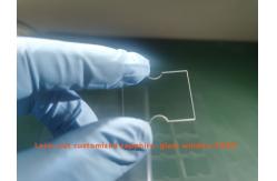 China Customized Shape Laser Cut Sapphire Windows , Sapphire Coated Crystal supplier