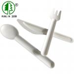 7in Organic Sugarcane Bagasse Cutlery Fiber Biodegradable Cutlery Set for sale
