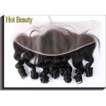 Lace Frontal Guarenteed Virgin Human Hair Extension Natural Wave 8-20 inch