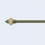 Iron Window Curtain Rod Home Hardware Decoration Extendable Metal Curtain Pole for sale