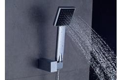 China CE Chrome Polished Shower System , ROVATE Shower Systems With Rain Head supplier