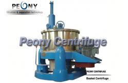 China Horizontal Basket Centrifuge Pump / High Efficiency Separator / Scraper Bottom Discharge Centrifuge supplier
