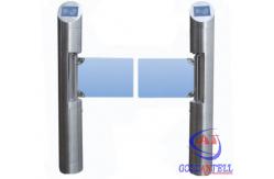 China Column Manual Single Direction Swing Barrier Gate , Supermarket Arm Barrier supplier