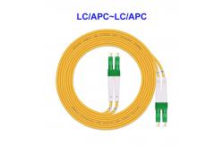 China LC APC LC APC Single Mode Fiber Optic Pigtail supplier