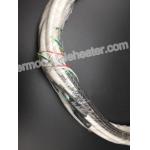 4.2x2.2mm Straight Coil Heaters With J Type Thermocouple And White Silicone Varnished Cable for sale