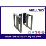 Stainless Steel Security Access Supermarket Entrance Turnstile 600mm for sale