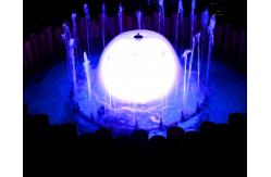 China Colorful Programmable 800cm Dancing Pool Fountain supplier