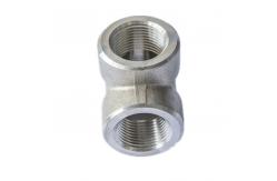 China Hot Dip Galvanized SS Threaded Pipe Tee Equal Diameter Customized supplier