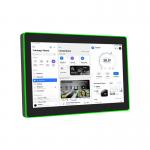 13.3Inch Wall Mounted Conference Room Tablet NFC/RFID POE Commercial Android Tablet Surrounding Led Light for sale