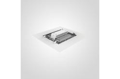 China Embedded Gas Station Canopy Light Retrofit OEM ODM Recessed LED Canopy Lights supplier