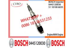 China BOSCH 0445120030 51101006035 Neutral Fuel Injector Assembly 0445120030 51101006035 For MAN supplier