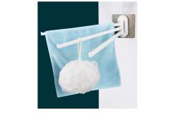 China Prevent Bacteria Irregularity Plastic Towel Rack 180 Degree Rotation supplier