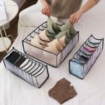Closet Foldable Underwear Storage Box For Bra And Panty Organizer