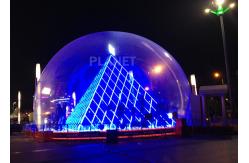 China Outdoor Single Tunnel Inflatable Bubble Tent Double And Quadruple Sewing supplier